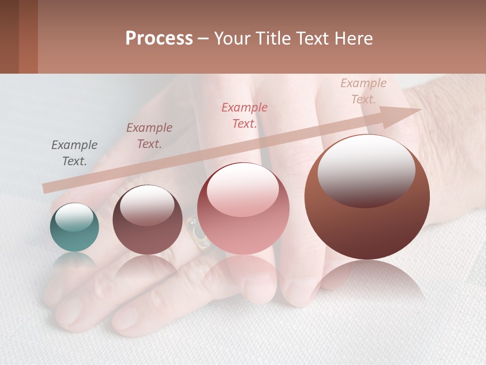 A Woman Holding A Man's Hand With A Ring On It PowerPoint Template