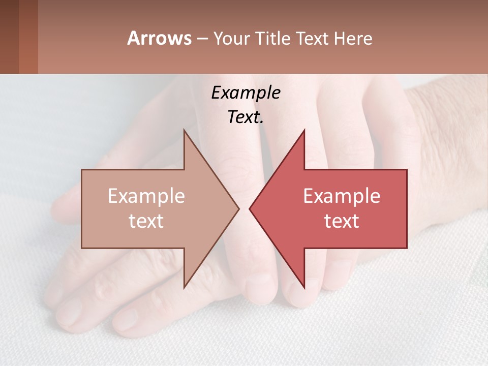 A Woman Holding A Man's Hand With A Ring On It PowerPoint Template