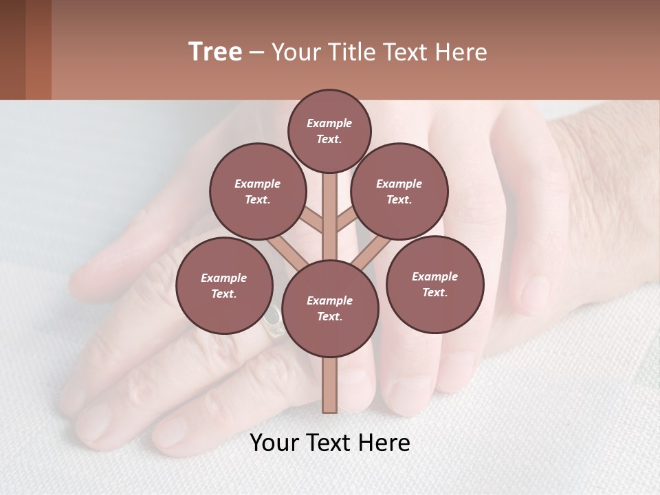 A Woman Holding A Man's Hand With A Ring On It PowerPoint Template