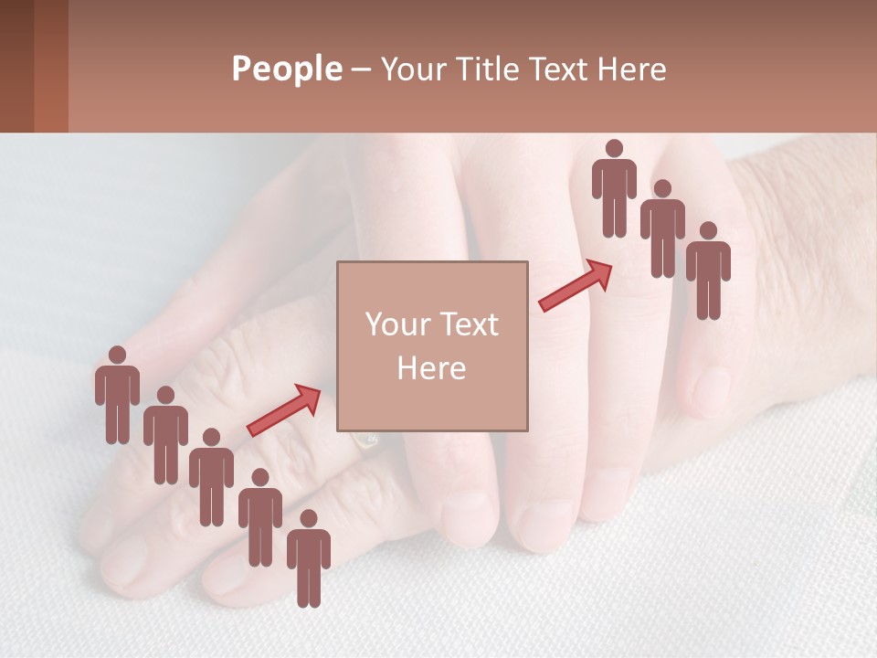 A Woman Holding A Man's Hand With A Ring On It PowerPoint Template