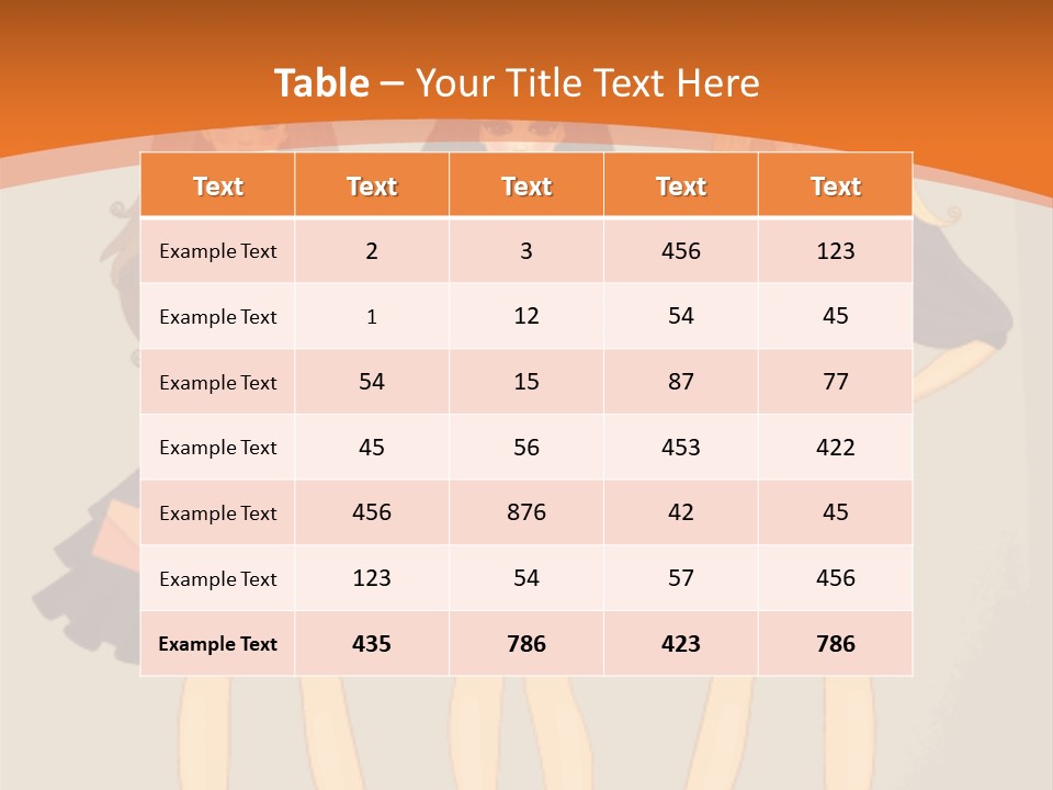 Three Women In Dresses Standing Next To Each Other PowerPoint Template