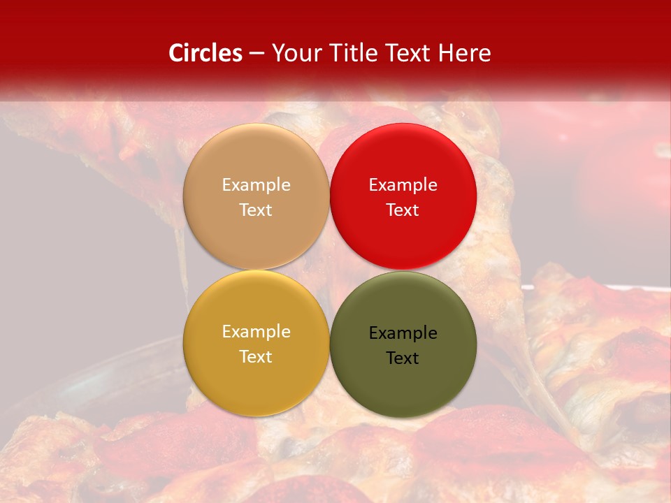 A Slice Of Pepperoni Pizza Being Lifted From A Pan PowerPoint Template