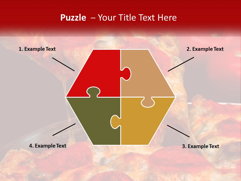 A Slice Of Pepperoni Pizza Being Lifted From A Pan PowerPoint Template