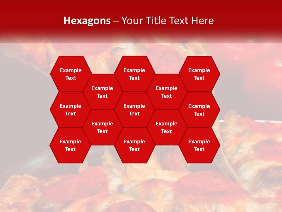 A Slice Of Pepperoni Pizza Being Lifted From A Pan PowerPoint Template