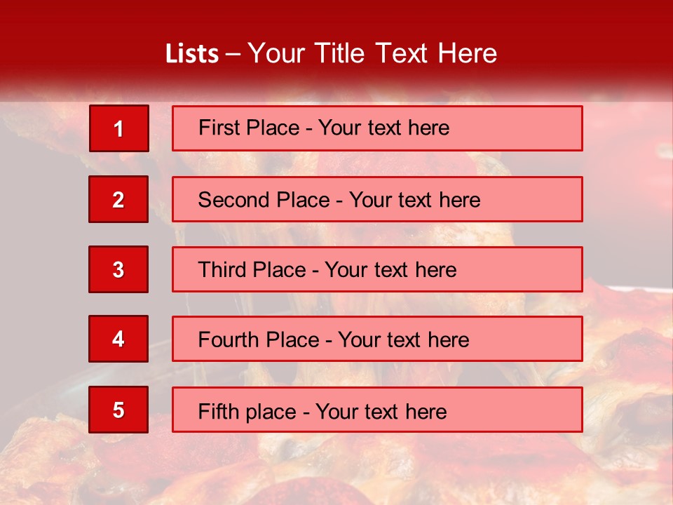 A Slice Of Pepperoni Pizza Being Lifted From A Pan PowerPoint Template