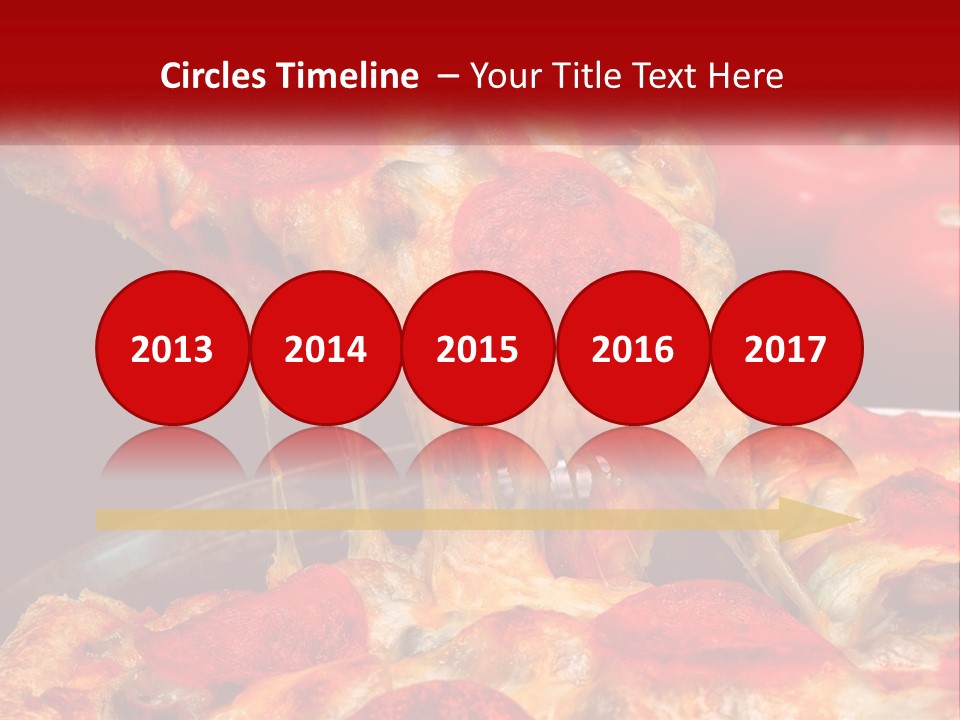 A Slice Of Pepperoni Pizza Being Lifted From A Pan PowerPoint Template