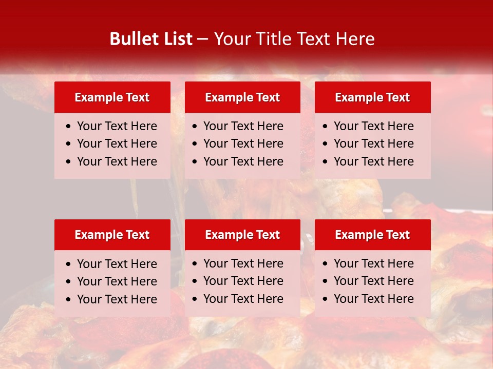 A Slice Of Pepperoni Pizza Being Lifted From A Pan PowerPoint Template