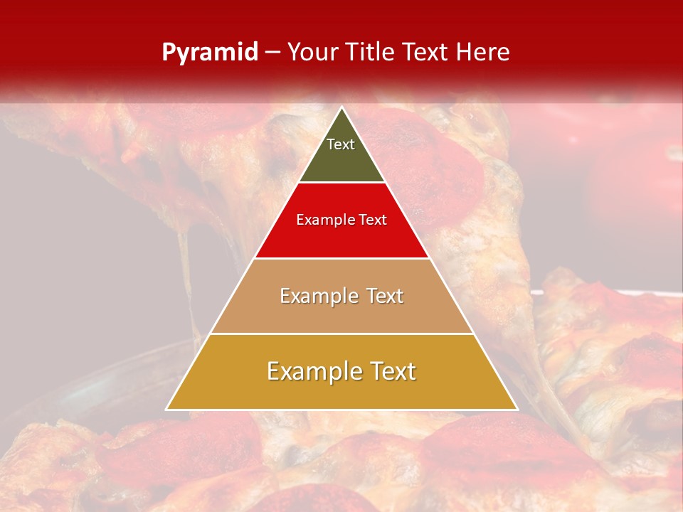 A Slice Of Pepperoni Pizza Being Lifted From A Pan PowerPoint Template