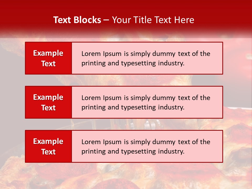 A Slice Of Pepperoni Pizza Being Lifted From A Pan PowerPoint Template