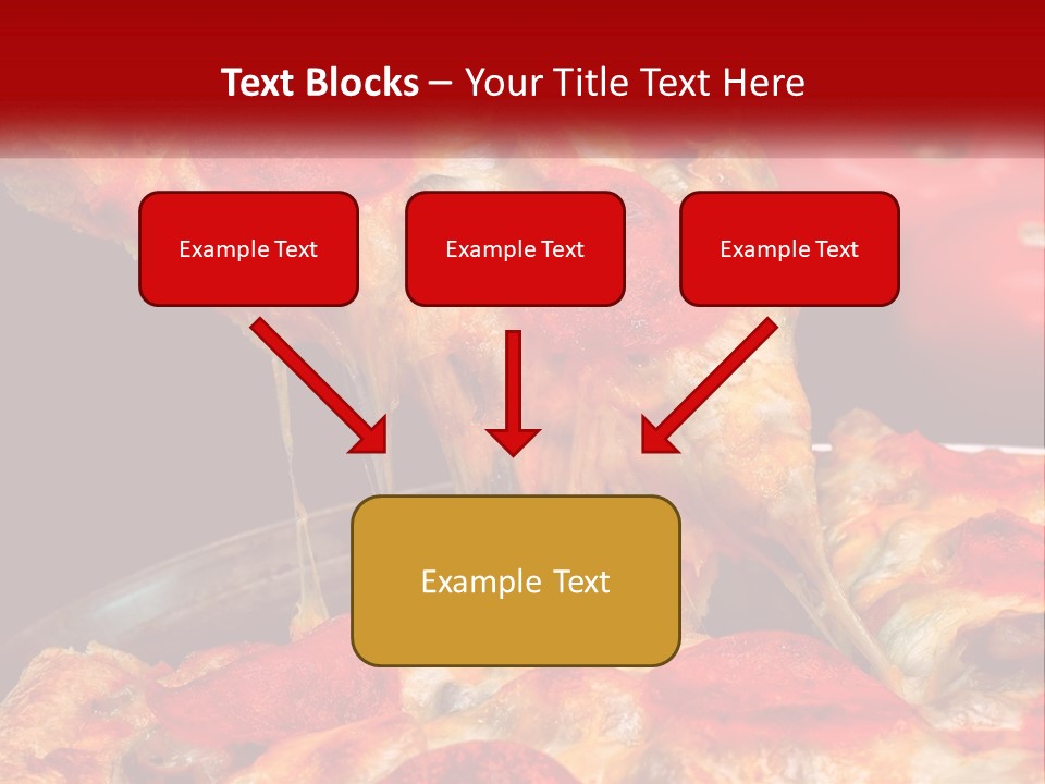 A Slice Of Pepperoni Pizza Being Lifted From A Pan PowerPoint Template