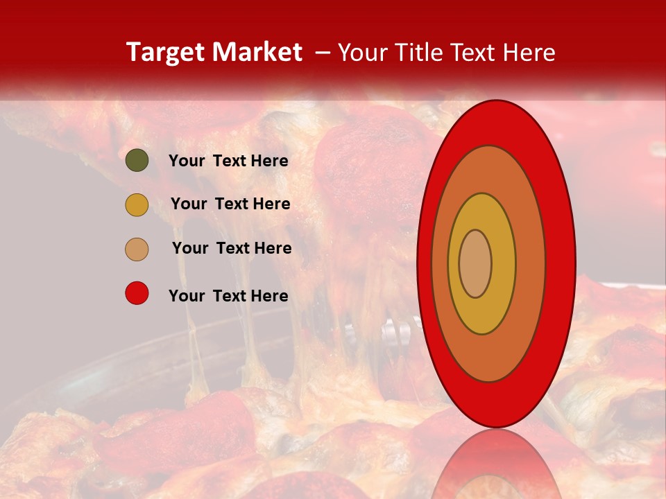 A Slice Of Pepperoni Pizza Being Lifted From A Pan PowerPoint Template