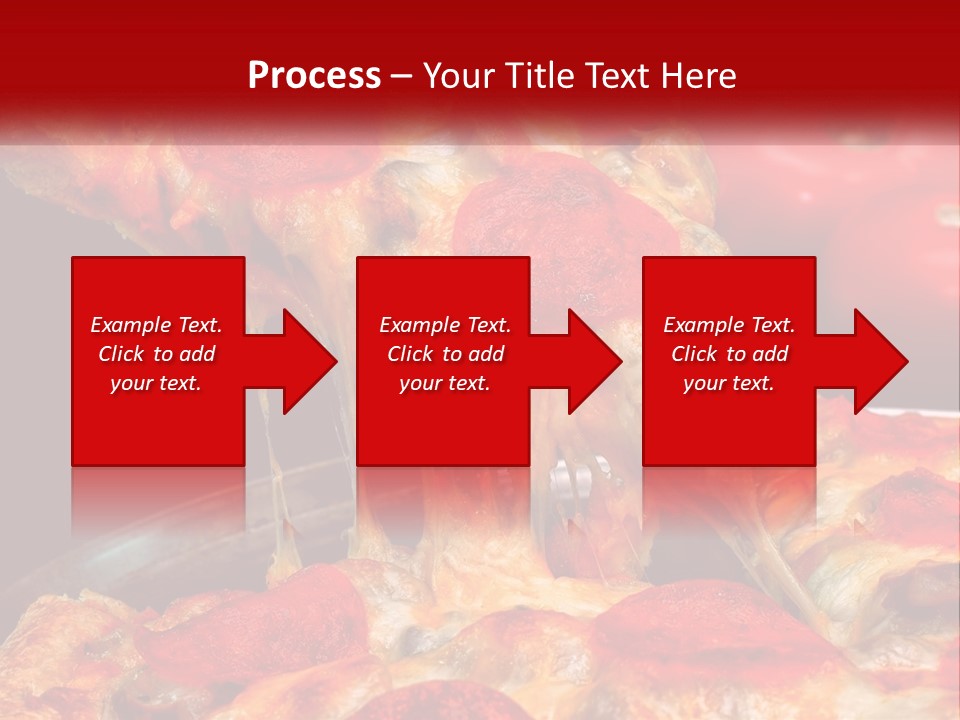 A Slice Of Pepperoni Pizza Being Lifted From A Pan PowerPoint Template