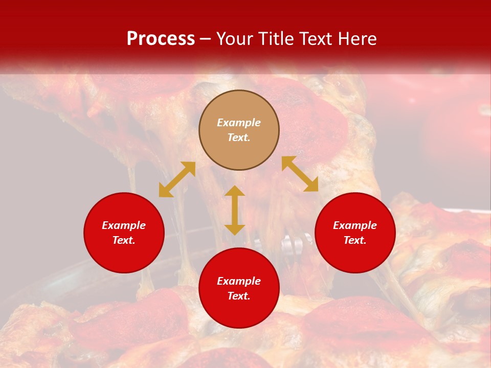 A Slice Of Pepperoni Pizza Being Lifted From A Pan PowerPoint Template