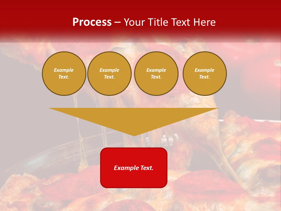 A Slice Of Pepperoni Pizza Being Lifted From A Pan PowerPoint Template