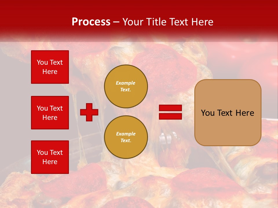 A Slice Of Pepperoni Pizza Being Lifted From A Pan PowerPoint Template