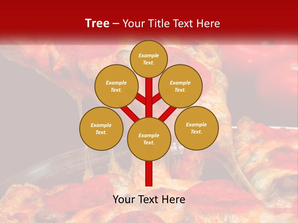 A Slice Of Pepperoni Pizza Being Lifted From A Pan PowerPoint Template