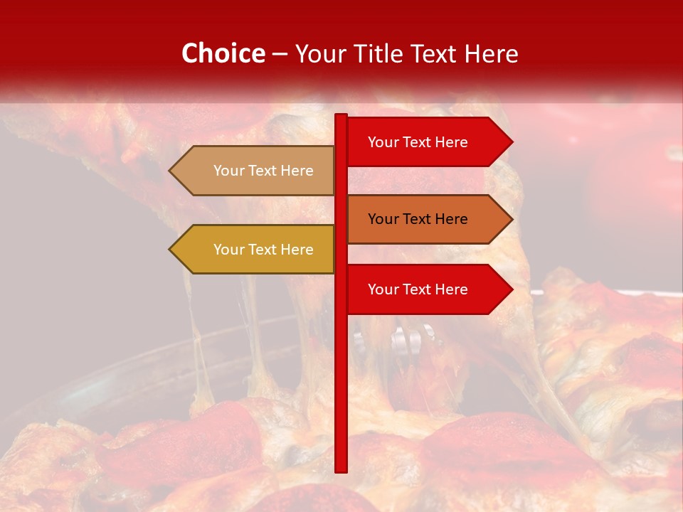 A Slice Of Pepperoni Pizza Being Lifted From A Pan PowerPoint Template