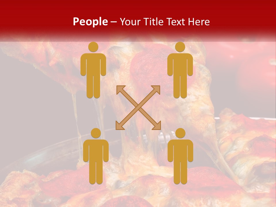 A Slice Of Pepperoni Pizza Being Lifted From A Pan PowerPoint Template