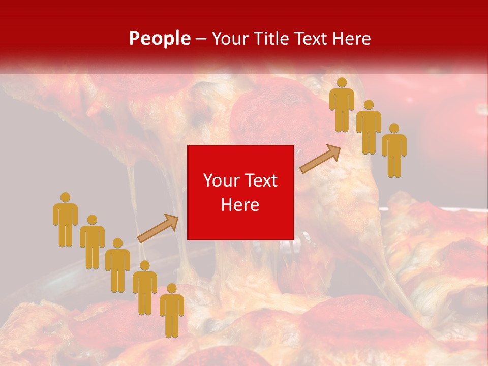 A Slice Of Pepperoni Pizza Being Lifted From A Pan PowerPoint Template