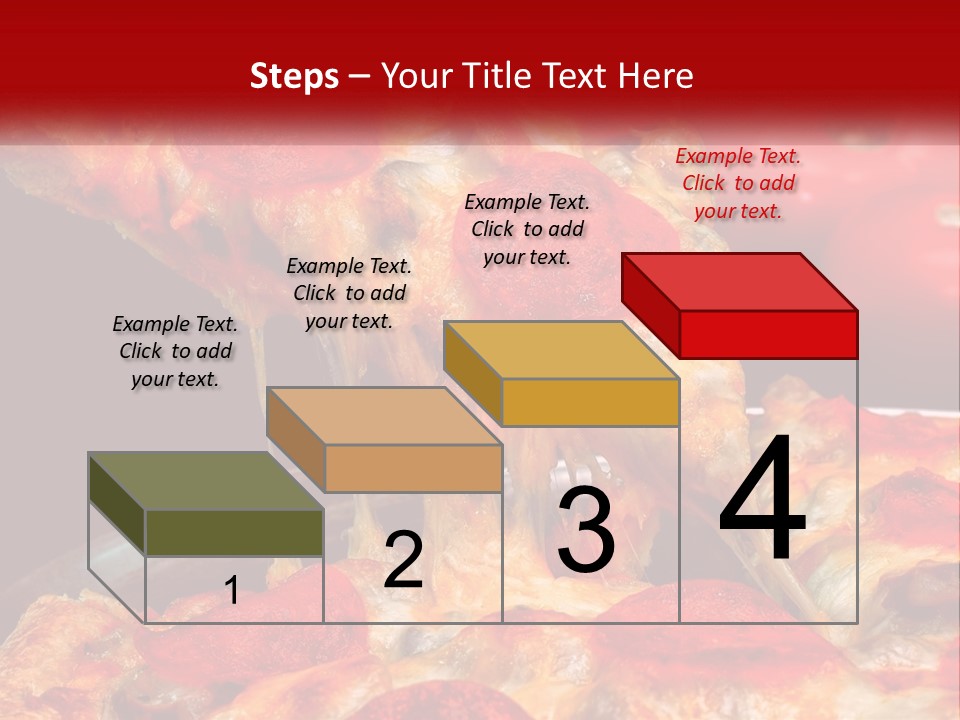 A Slice Of Pepperoni Pizza Being Lifted From A Pan PowerPoint Template