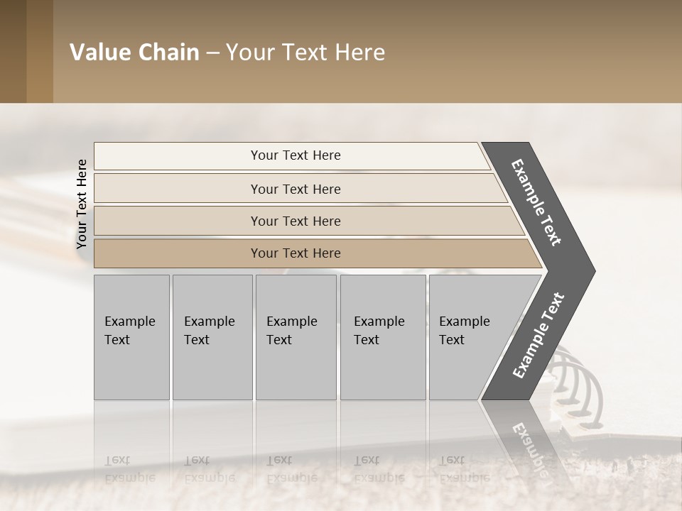 A Notebook With A Pen On Top Of It PowerPoint Template