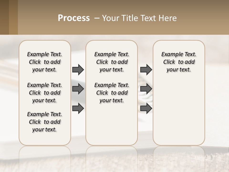 A Notebook With A Pen On Top Of It PowerPoint Template