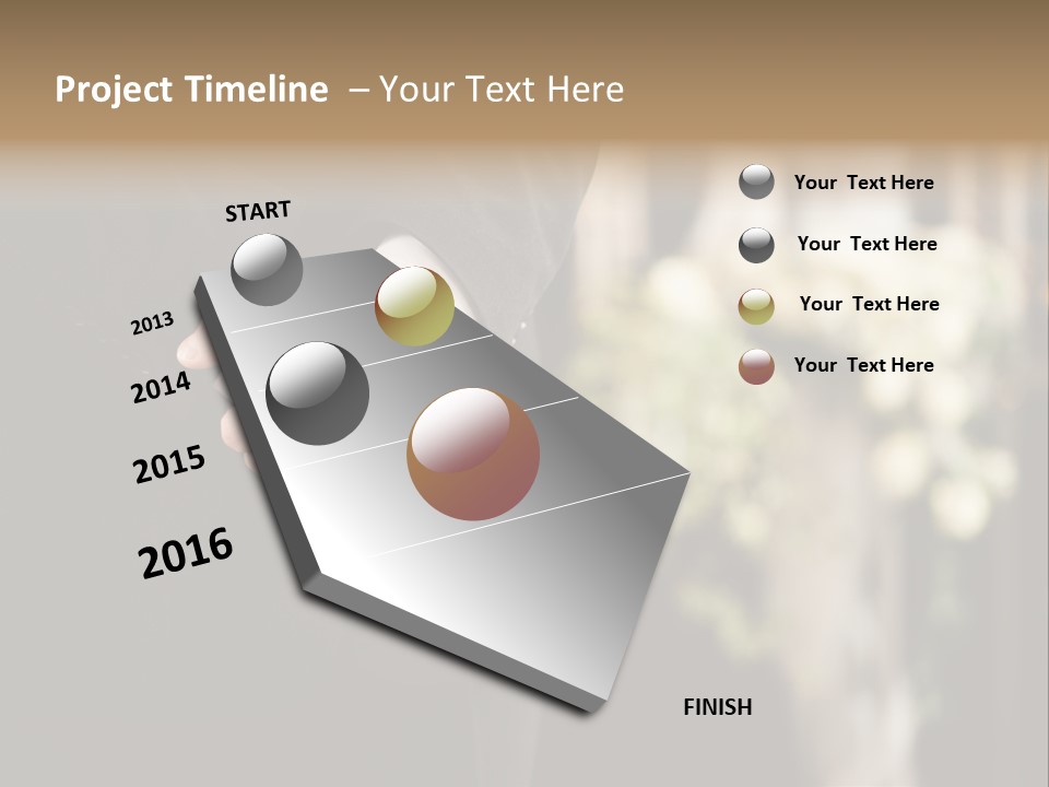 A Man In A Suit Holding His Hands Together PowerPoint Template