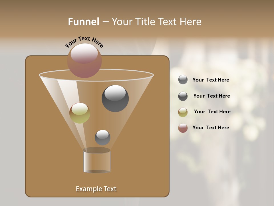 A Man In A Suit Holding His Hands Together PowerPoint Template