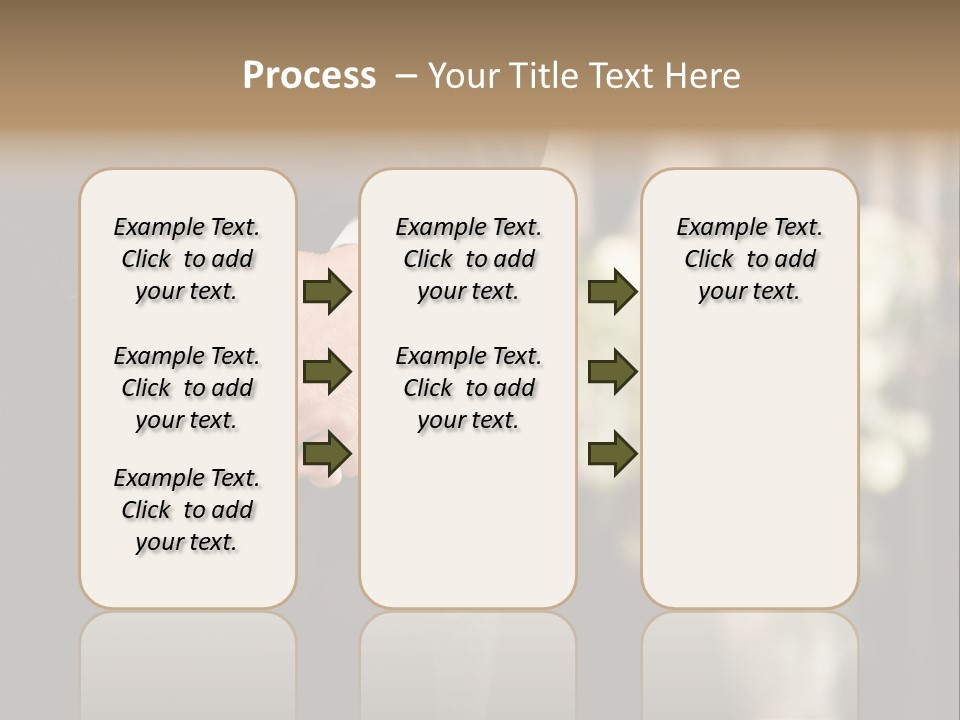 A Man In A Suit Holding His Hands Together PowerPoint Template