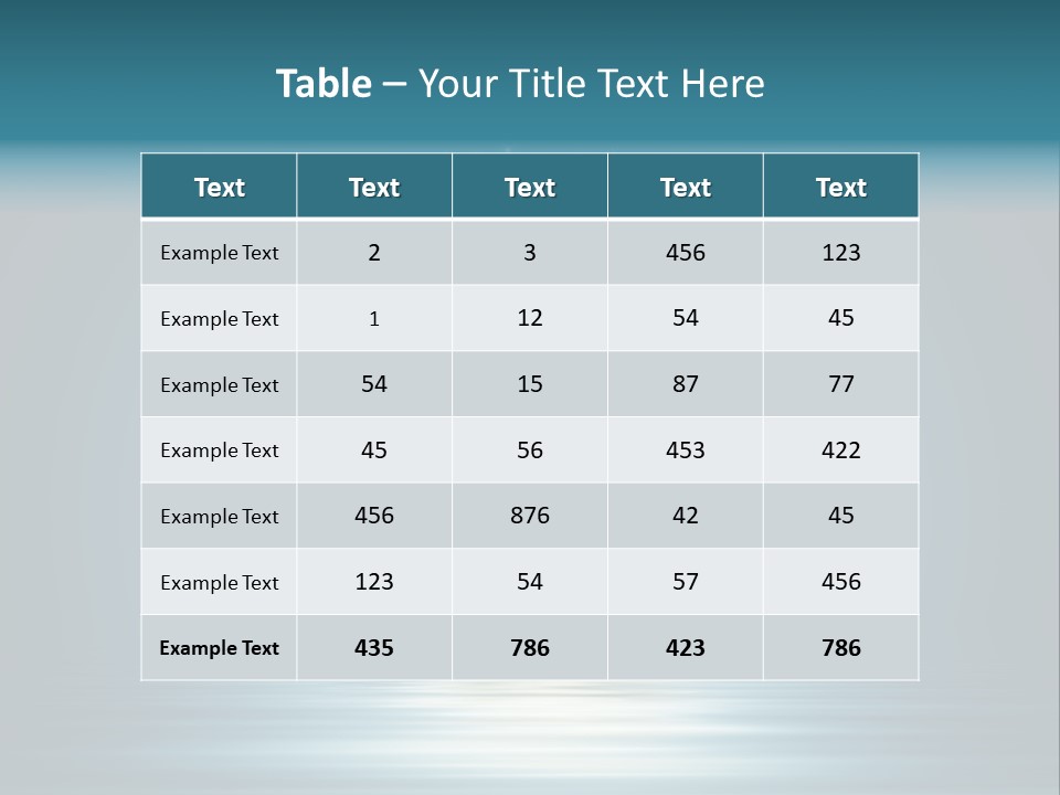 A White Flower With Sparkles On A Blue Background PowerPoint Template