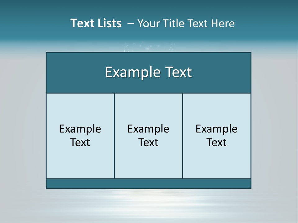 A White Flower With Sparkles On A Blue Background PowerPoint Template