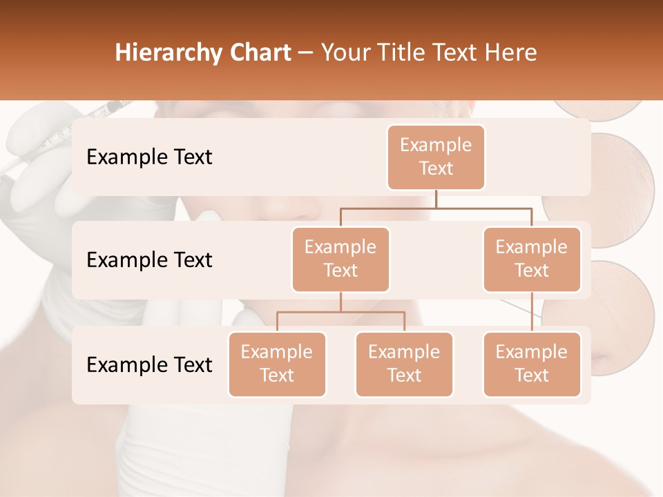 A Woman With A White Glove Holding A Sy In Her Hand PowerPoint Template