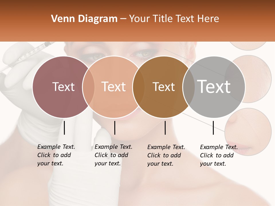 A Woman With A White Glove Holding A Sy In Her Hand PowerPoint Template