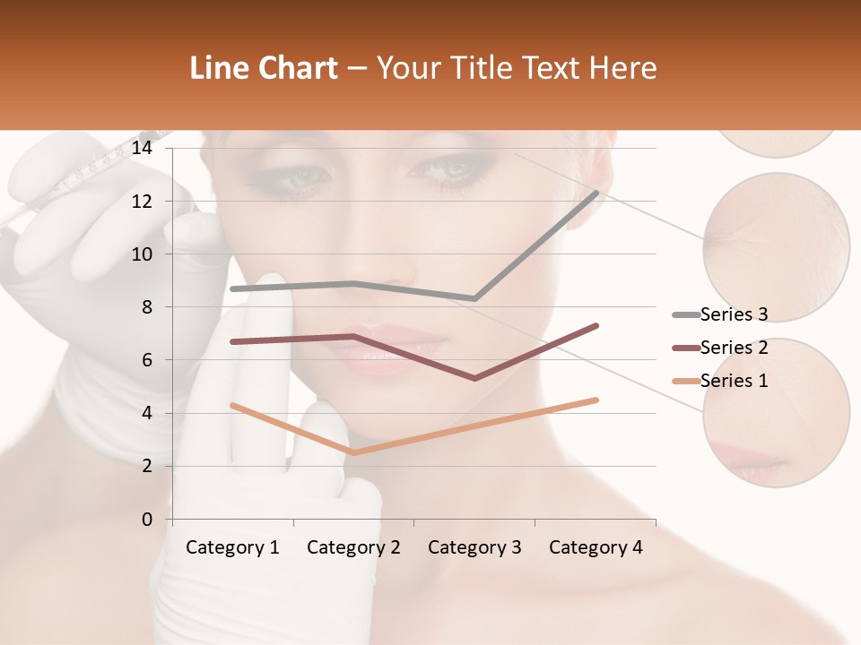 A Woman With A White Glove Holding A Sy In Her Hand PowerPoint Template