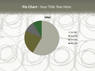 A Group Of Metal Rings On A White Background PowerPoint Template