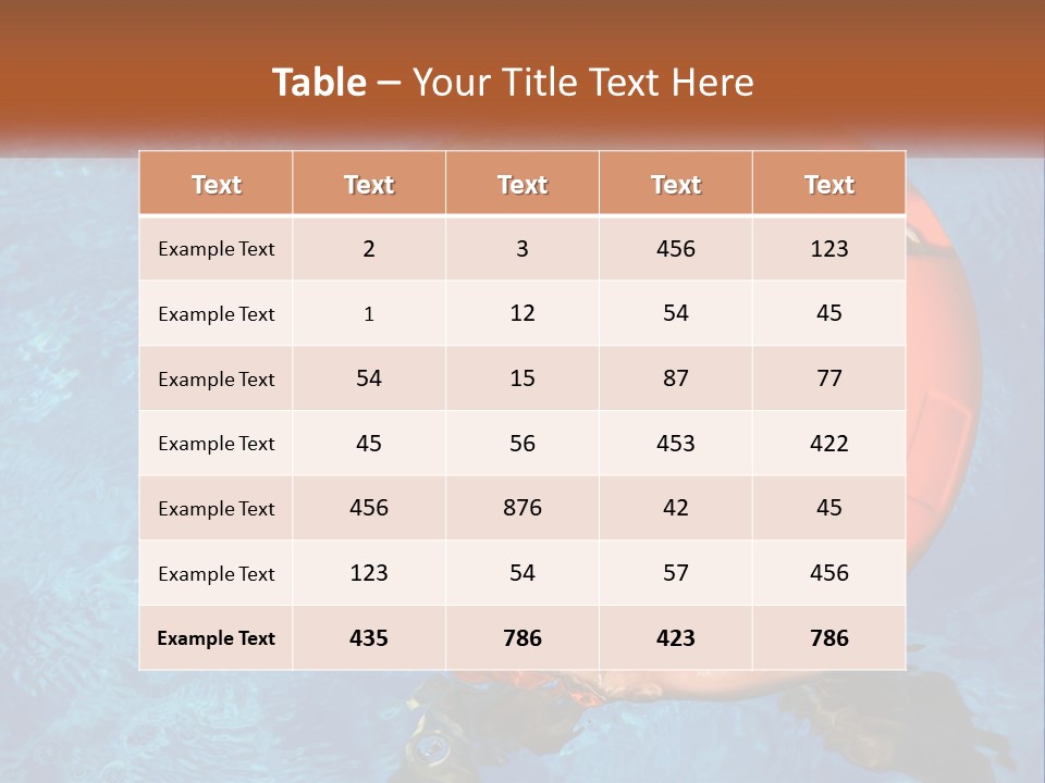 A Little Girl In A Pool With A Life Preserver PowerPoint Template