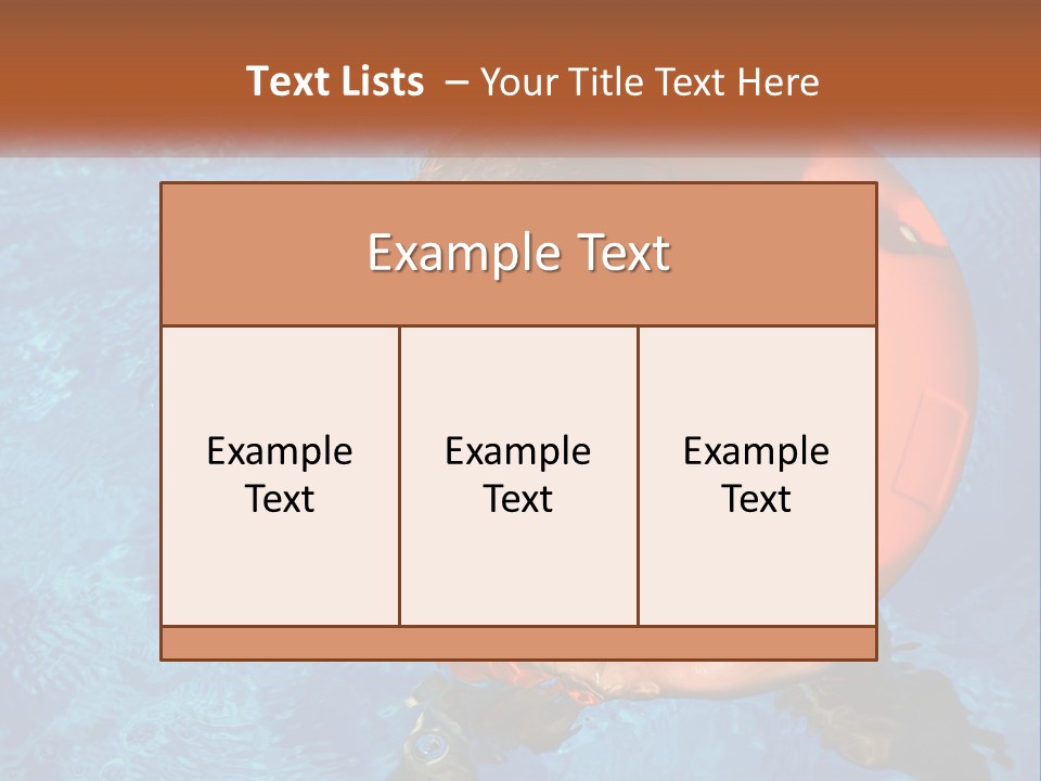 A Little Girl In A Pool With A Life Preserver PowerPoint Template