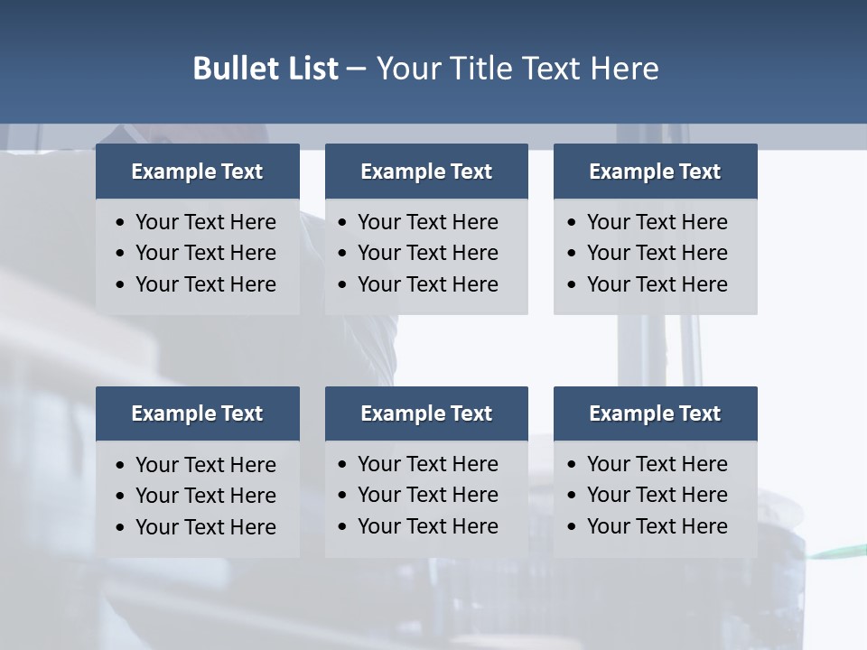 A Man Standing In Front Of A Window In A Building PowerPoint Template
