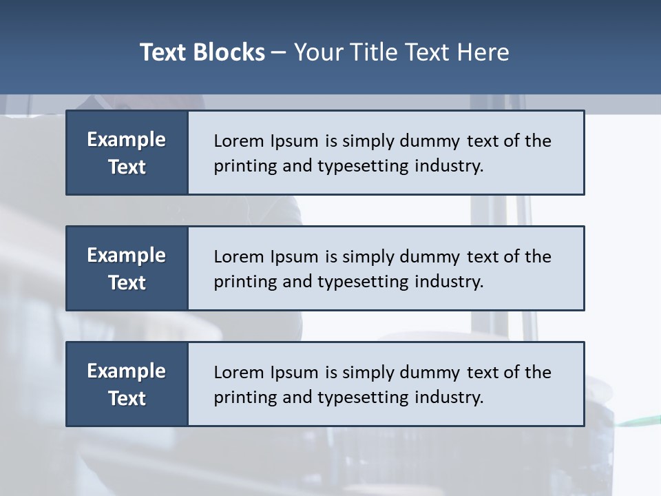 A Man Standing In Front Of A Window In A Building PowerPoint Template