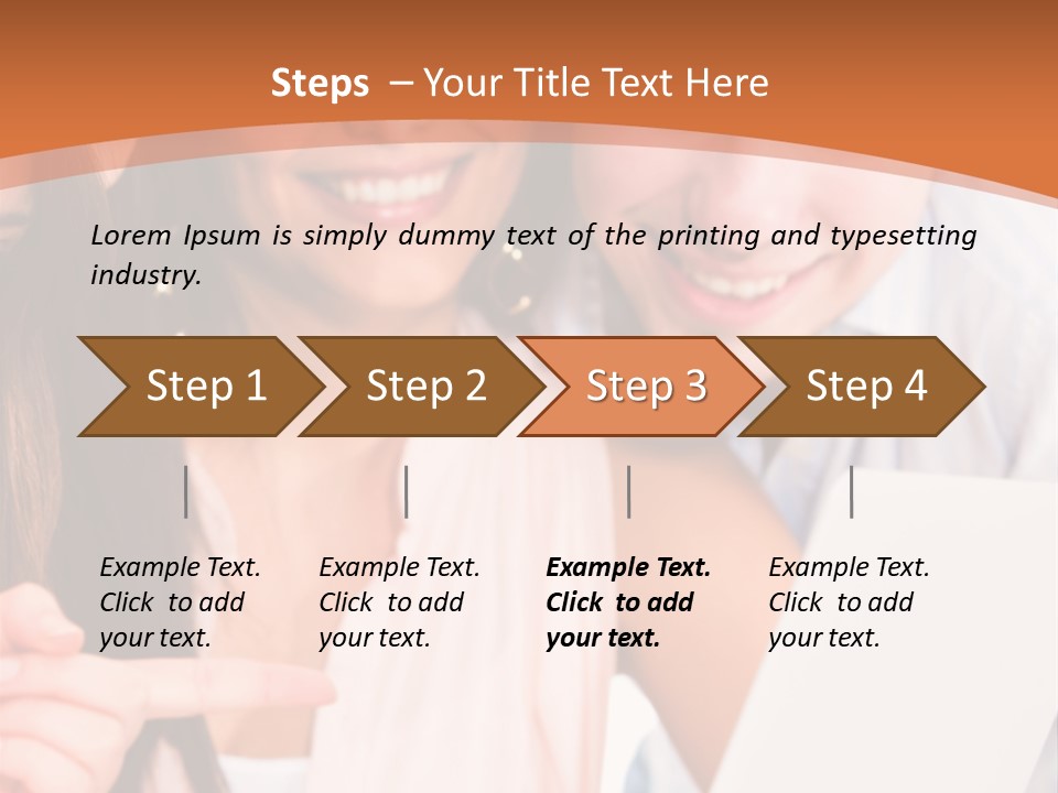 A Man And Woman Looking At A Laptop Screen PowerPoint Template