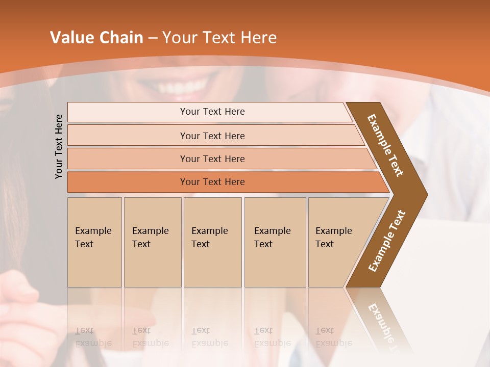 A Man And Woman Looking At A Laptop Screen PowerPoint Template