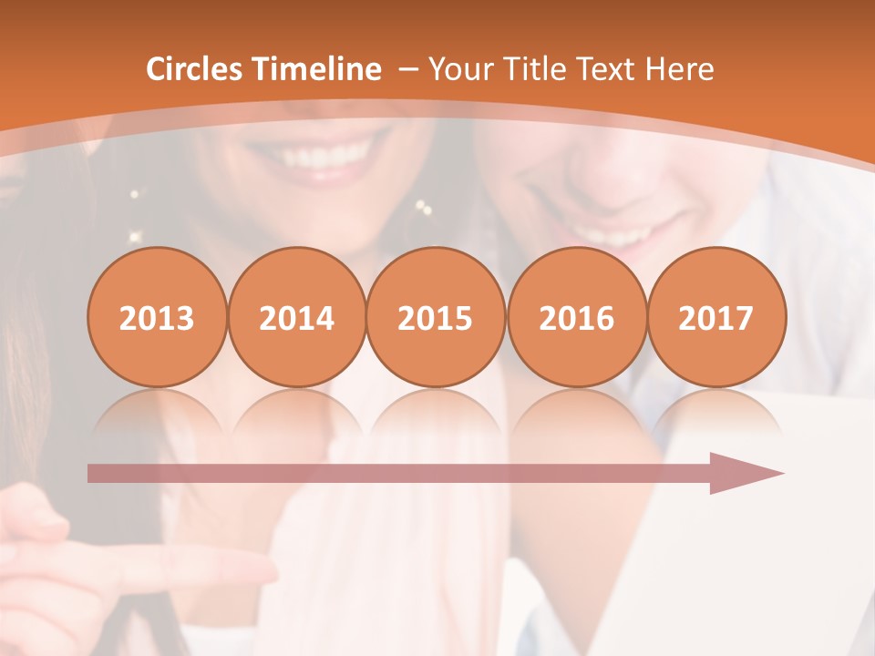 A Man And Woman Looking At A Laptop Screen PowerPoint Template