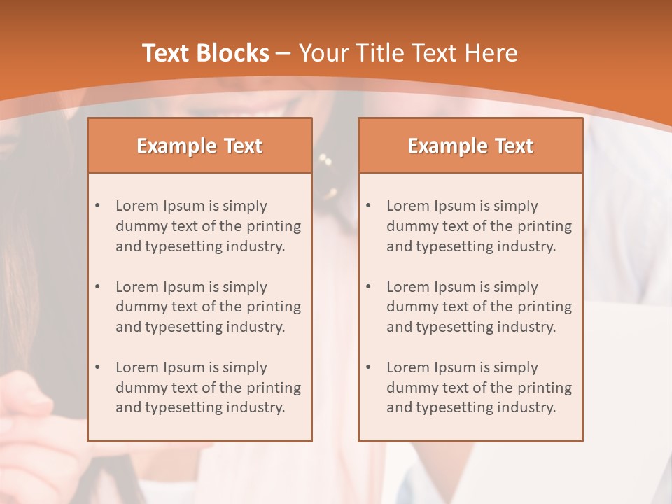 A Man And Woman Looking At A Laptop Screen PowerPoint Template
