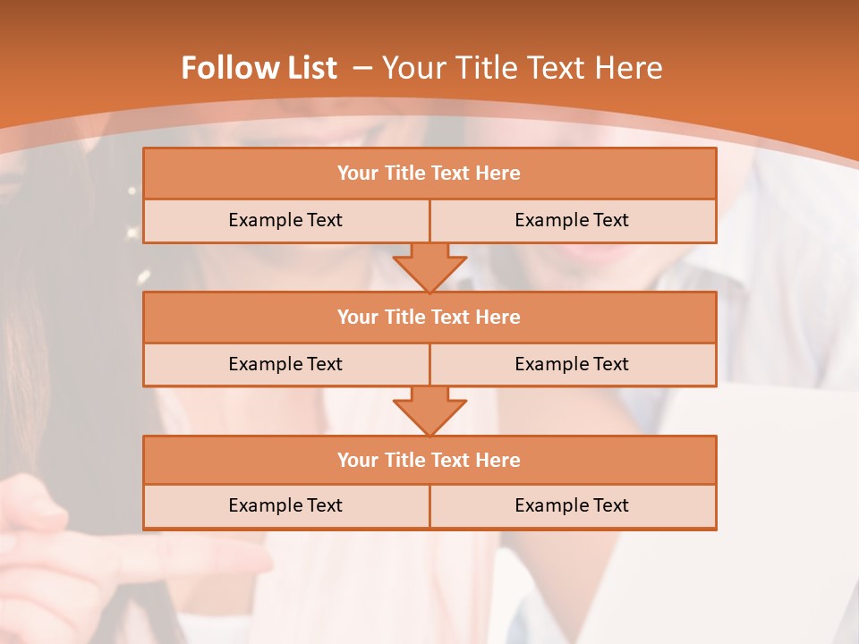A Man And Woman Looking At A Laptop Screen PowerPoint Template