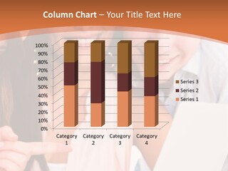 A Man And Woman Looking At A Laptop Screen PowerPoint Template