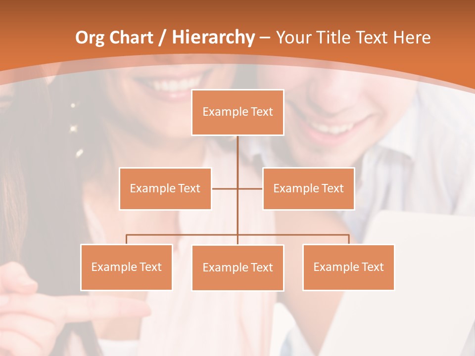 A Man And Woman Looking At A Laptop Screen PowerPoint Template