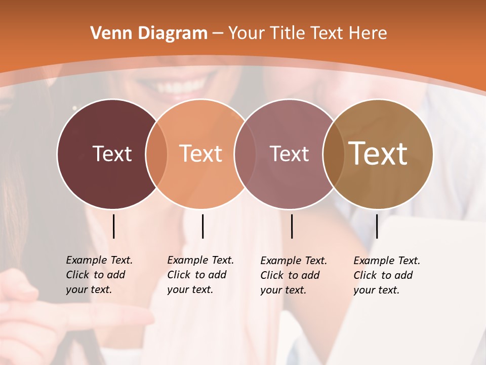 A Man And Woman Looking At A Laptop Screen PowerPoint Template
