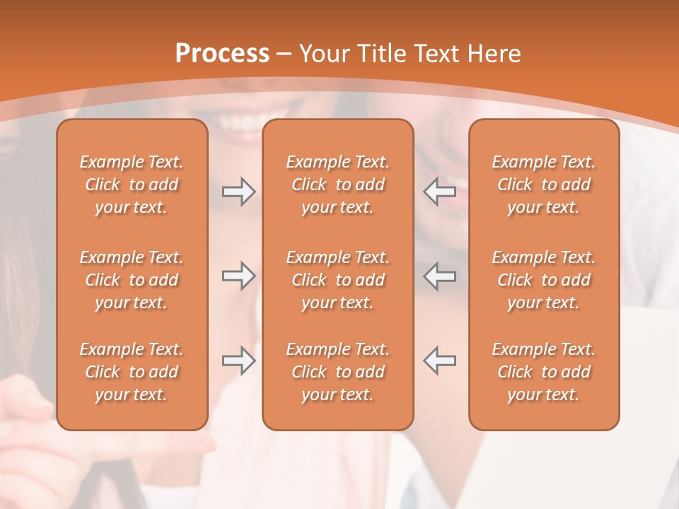 A Man And Woman Looking At A Laptop Screen PowerPoint Template