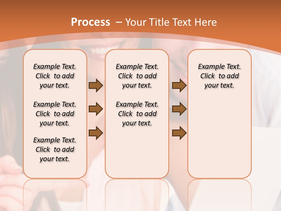 A Man And Woman Looking At A Laptop Screen PowerPoint Template