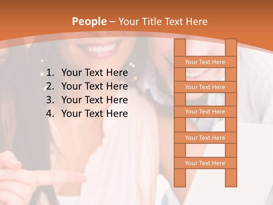 A Man And Woman Looking At A Laptop Screen PowerPoint Template